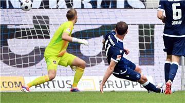 Dreifacher Torschütze: Budu Siwsiwadse vom KSC.