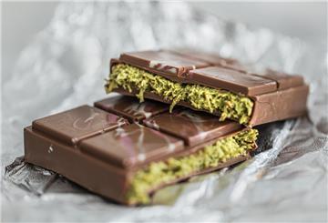 Eine Tafel Dubaischokolade
