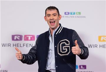 Daniele Negroni, Sänger, nimmt am 27. RTL-Spendenmarathon in den EMG Studios teil. Der RTL-Spendenmarathon zugunsten von Kindern in Not geht wieder an den Start. +++ dpa-Bildfunk +++