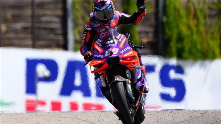 Ducati-Fahrer Jorge Martín untermauert in der MotoGP-Klasse seine Ambitionen im Kampf um die WM-Krone.