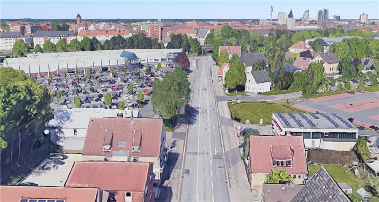 Verspätungen und Stau durch Baustelle an der Schiffdorfer Chaussee Durch eine Baustelle in der Schiffdorfer Chaussee staut es sich.