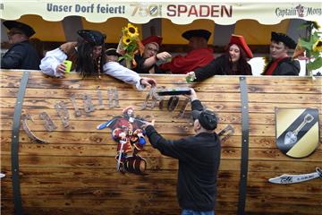 Durstige Piraten: Die Besatzung der &quot;Captain Morgan&quot; ließ es krachen