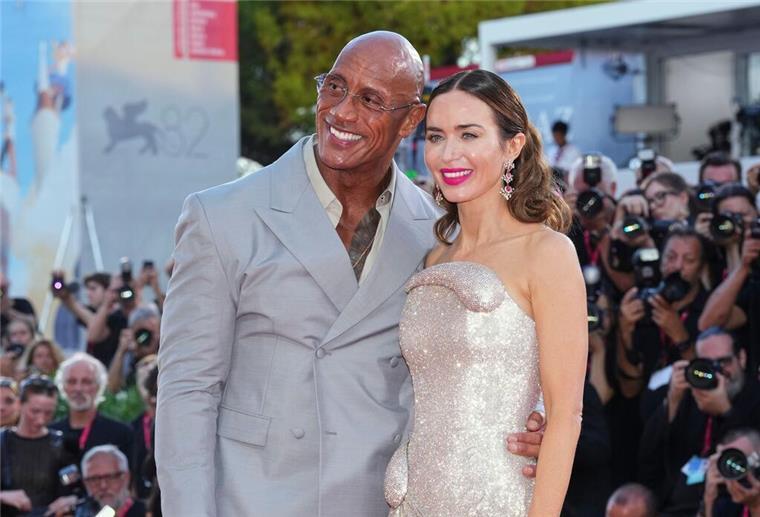 Dwayne Johnson und Emily Blunt mussten sich für den Dreh emotionalen Herausforderungen stellen. (Archivbild)