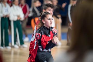 Dynamik bei den Hip-Hop-Europameisterschaften in der Stadthalle Bremerhaven. Fot...