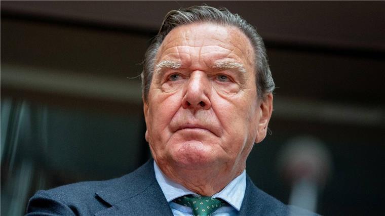 Ehemaliger Bundeskanzler Gerhard Schröder.