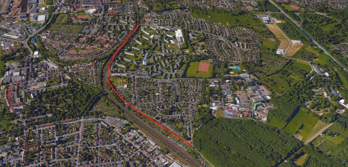 Randale in Grünhöfe: 23 Autokennzeichen abgerissen Ein 22-Jähriger soll mehrere Autos in Grünhöfe beschädigt haben. Er wurde in der Daimlerstraße (rote Markierung) geschnappt.