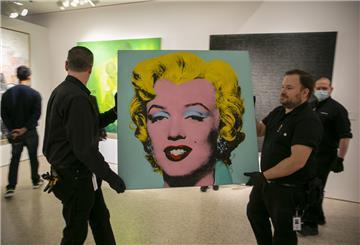 Ein bekanntes Bild: Marilyn Monroe gemalt von Andy Warhol.