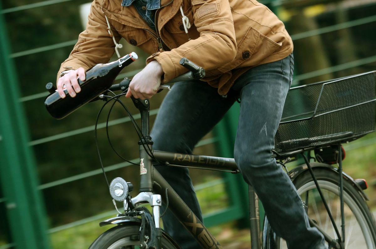 Ein betrunkener Radfahrer (Symbolfoto) wurde am Sonntagmittag in Hagen geschnappt.