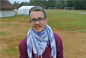 Ein Bild aus 2014: Jannik Joppien ist 22 und Gruppenleiter bei den Tagen im Grünen der evangelischen Jugend Bremerhaven.
