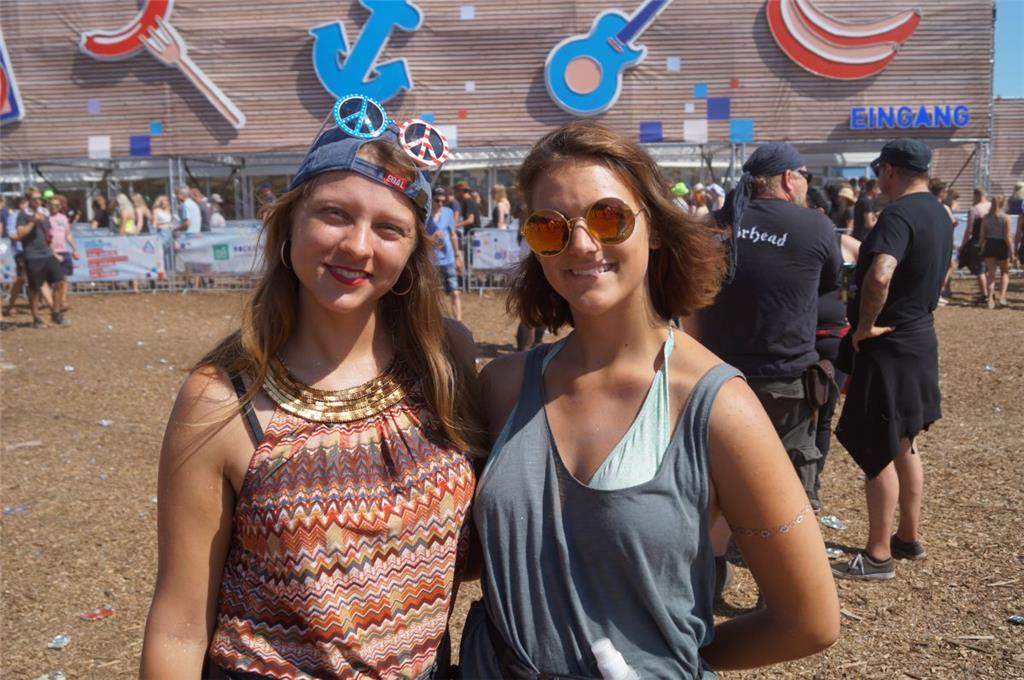 Ein bisschen Glitzer geht immer. Vor allem bei einem Festival wie dem Deichbrand...