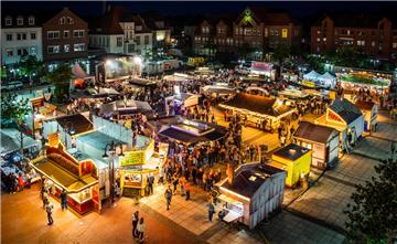 Ein Blick auf das Stadtfest in Nordenham im August 2019. Im kommenden Jahr soll das Stadtfest-Areal erheblich ausgeweitet werden.