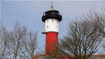 Ein Blick auf den alten Leuchtturm der Insel.