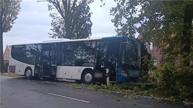 Ein Busfahrer konnte im Landkreis Ammerland nicht mehr einem elfjährigen Kind ausweichen, das mit seinem Rad plötzlich auf die Straße fuhr. 
