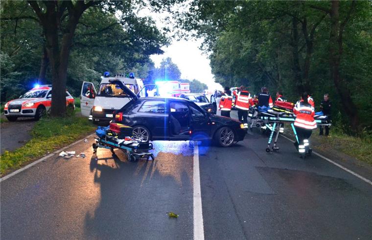 Ein Fahranfänger hat in Ottersberg (Kreis Verden) einen schweren Verkehrsunfall gebaut.