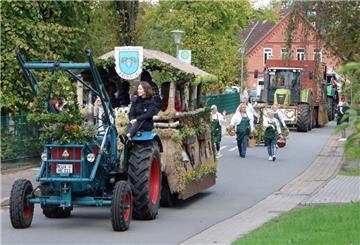 Ernteumzug durch Uthlede