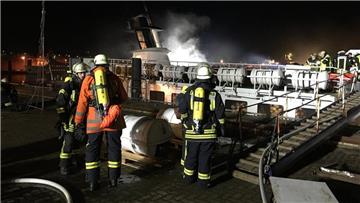 Ein Feuer ist am Montagabend im Maschinenraum der "Fair Lady" ausgebrochen.