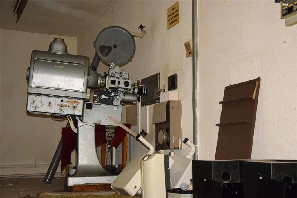 Ein Filmprojektor hat das Ende der Kino-Ära überdauert.