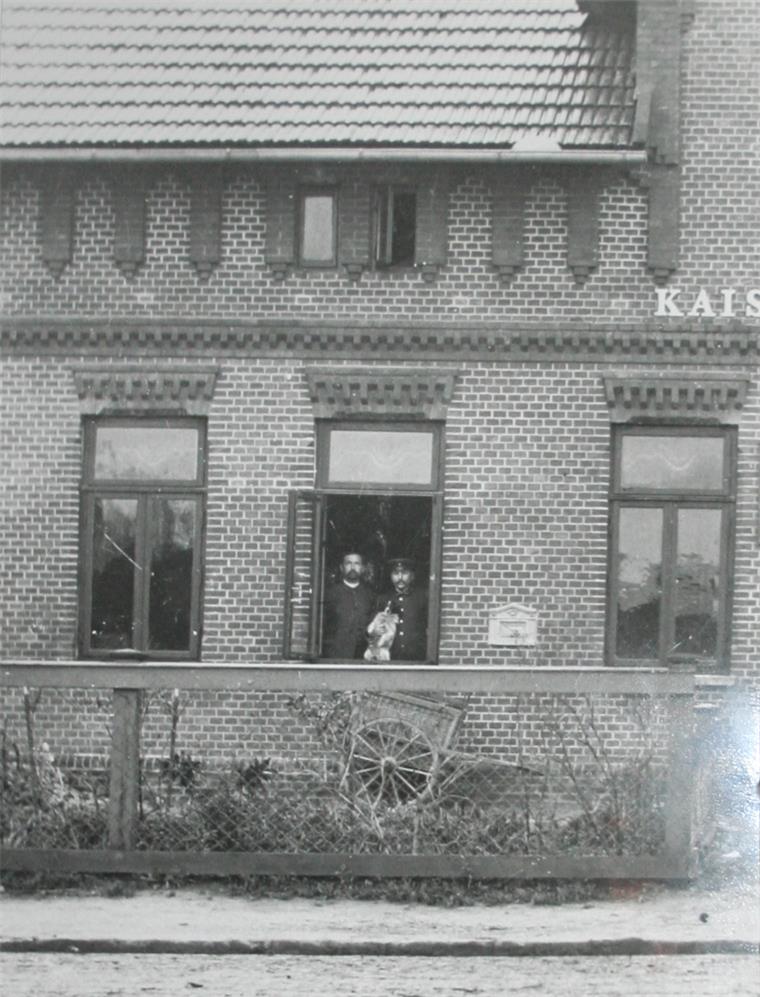 Ein Foto aus der Anfangszeit: Das Kaiserliche Postamt im Jahr 1903.