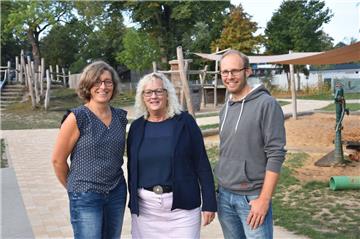 Ein gutes Team: Ilse Carstens-Rillox (Mitte) mit ihren Stellvertretern Halvor Buldmann und Christiane Schliwa.