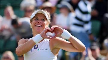 Ein Herz für die Zuschauer: Laura Siegemund feiert ihr Wimbledon-Märchen
