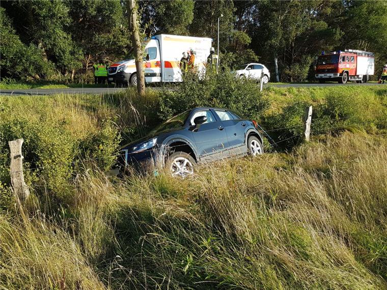 Ein Mann ist in Bramel auf der K60 von der Fahrbahn abgekommen. 