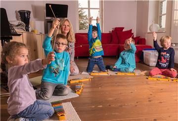Ein neuer Kursus an der Musikschule der Stadt Geestland richtet sich an alle Kinder von circa vier Jahren bis zur Einschulung.