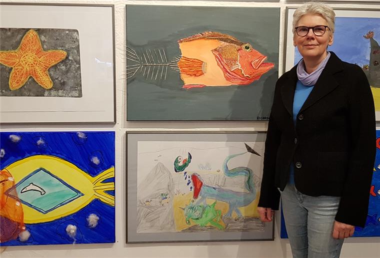 Ingeborg Dammann-Arndt, Jugendkunstschule, Ausstellung in der Galerie 149, "Wasserwelten"