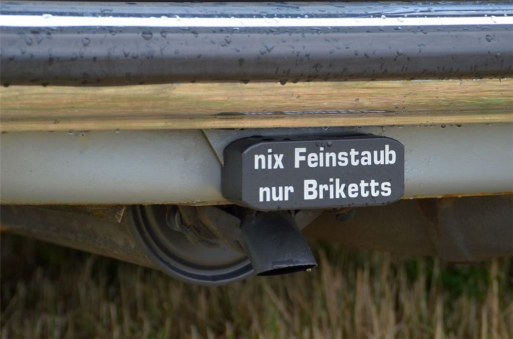 Ein Schild, das alles sagt. 
