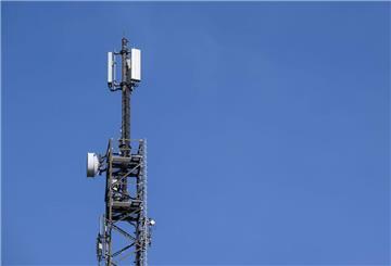 Ein Sendemast für Mobilfunk.