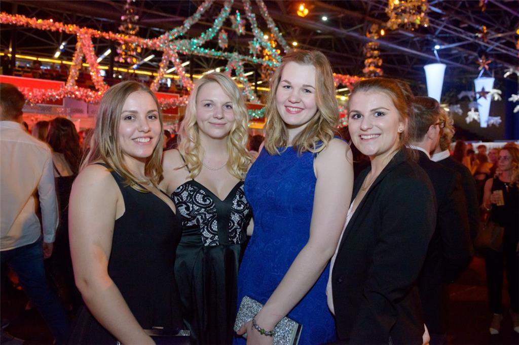 Ein starkes Quartett: Sinja, Julia, Elea und Sarah (von links).. 