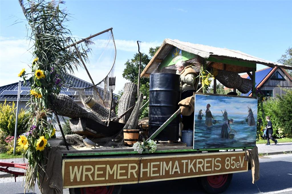 Ein Stilleben, wie es zu Tjede Peckes Zeiten gewesen sein könnte, hat der Wremer...