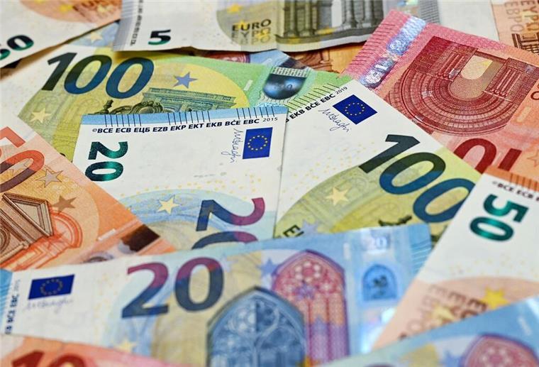 Geldscheine durcheinander