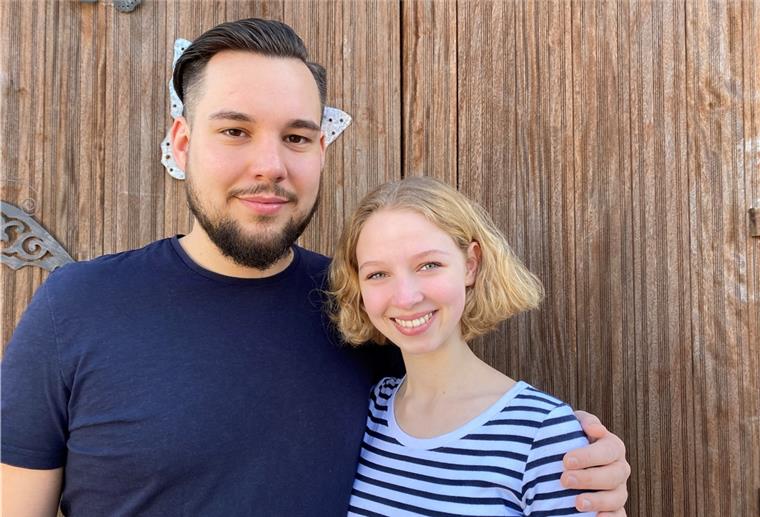 Eine innige Freundschaft ist entstanden: Jan Wolfenstädter aus Spaden und Tina aus Sachsen-Anhalt, die dank seiner Stammzellenspende heute ein Leben ohne Blutkrebs führen kann.