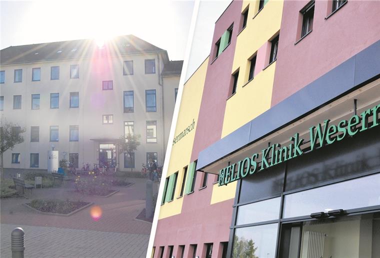 Eine Kooperation zwischen der Helios-Klinik Wesermarsch und dem St.-Bernhard-Hospital ist weiterhin nicht in Sicht. 