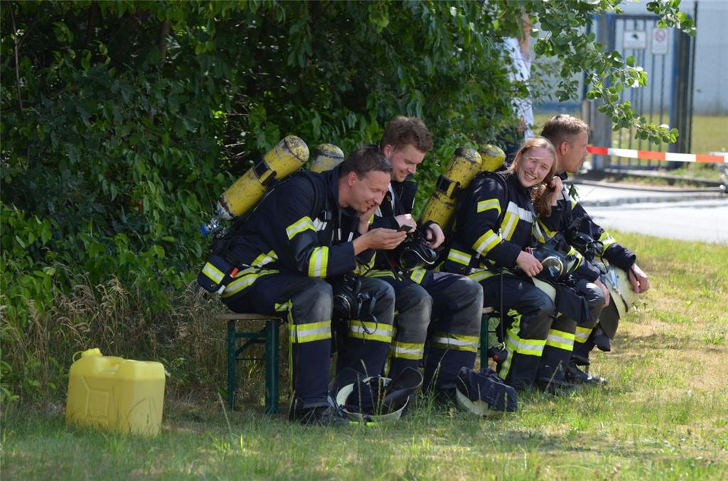 Eine kurze Pause war auch drin.