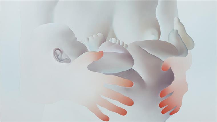 Vivian Greven und Paula Modersohn-Becker in einer Ausstellung in Bremen
