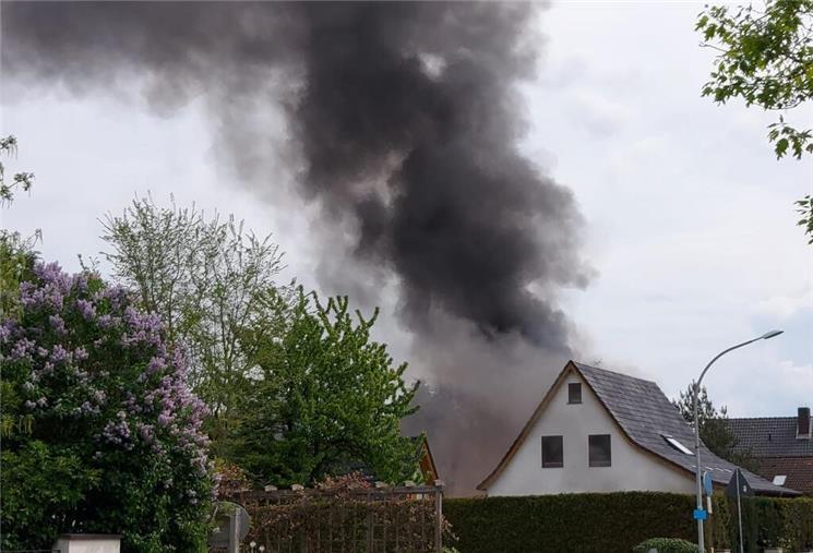 Eigenes Haus angezündet Dorumer Familienvater schlug vorher seine Frau