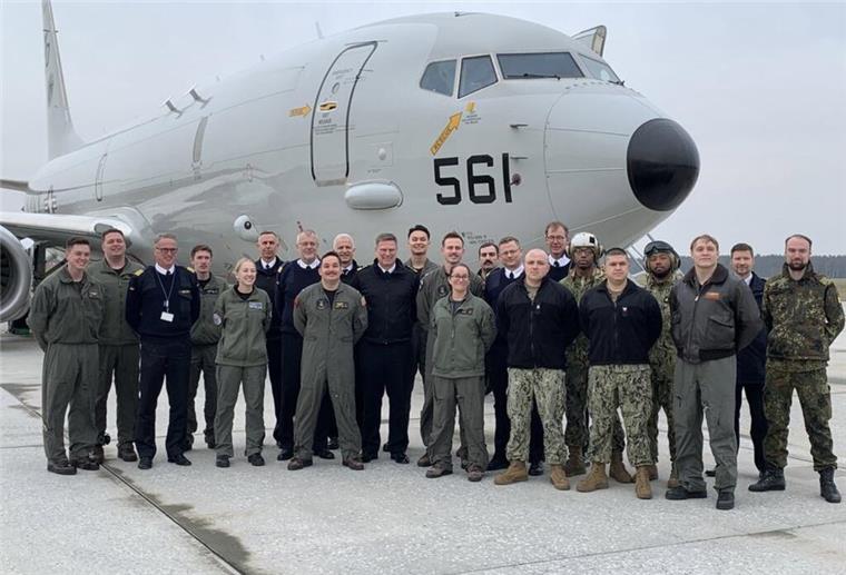 US-Seefernaufklärer zu Besuch in Nordholz P-8A Poseidon
