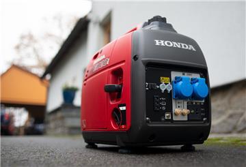 Einen ganzen Haushalt kann so ein mobiler Generator im Falle eines Stromausfalls nicht versorgen.