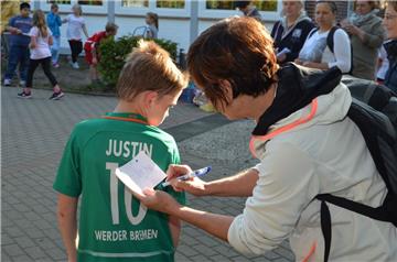 Einen Strich pro Runde bekamen die Kinder notiert, schließlich sollte das Ergebn...