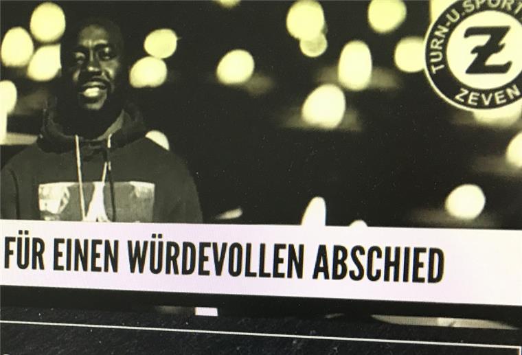 Einen würdevollen Abschied wollten die Fußballer des TuS Zeven ihrem ermordeten Mitspieler Amadou Diabate ermöglichen. Dafür sammeln sie Spenden. Nach dem jetzt gesprochenen Urteil sind sie von der Entscheidung des Gerichts durchweg enttäuscht.