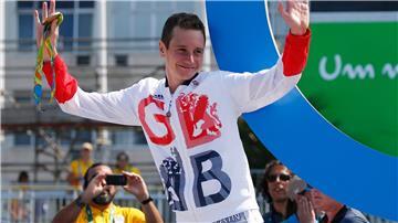 Einer seiner größten Triumphe: Alistair Brownlee nach dem Olympiasieg in Rio 2016.
