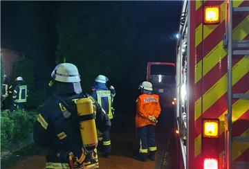 Einsatz für die Feuerwehr Spaden am späten Samstag.