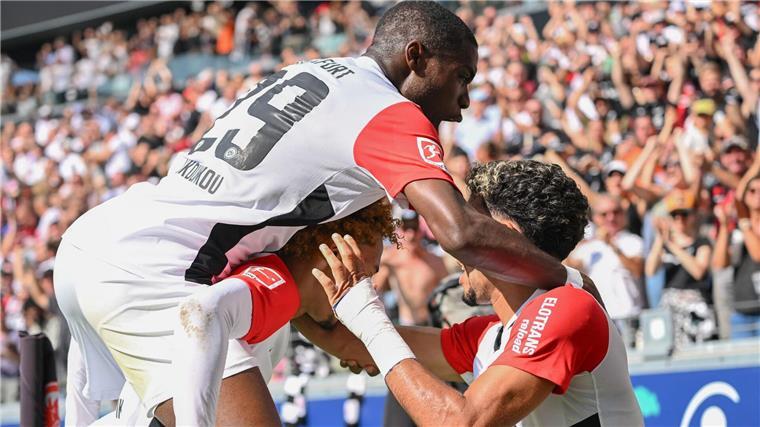 Eintracht Frankfurt gewann gegen die TSG 1899 Hoffenheim verdient.