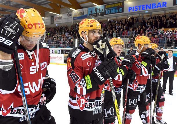Eishockey PlayOff gegen EHC München  2:8
15.3.17  Foto Scheer