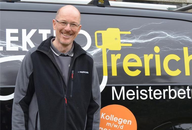 Elektroinstallateur Jörn Frerichs