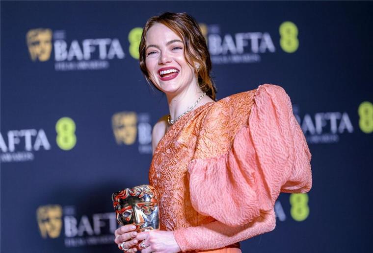 Emma Stone wurde als beste Hauptdarstellerin für ihre Rolle in „Poor Things“ ausgezeichnet.