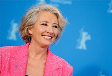 Emma Thompson stellt ihren Film „Meine Stunden mit Leo“ auf der Berlinale vor.