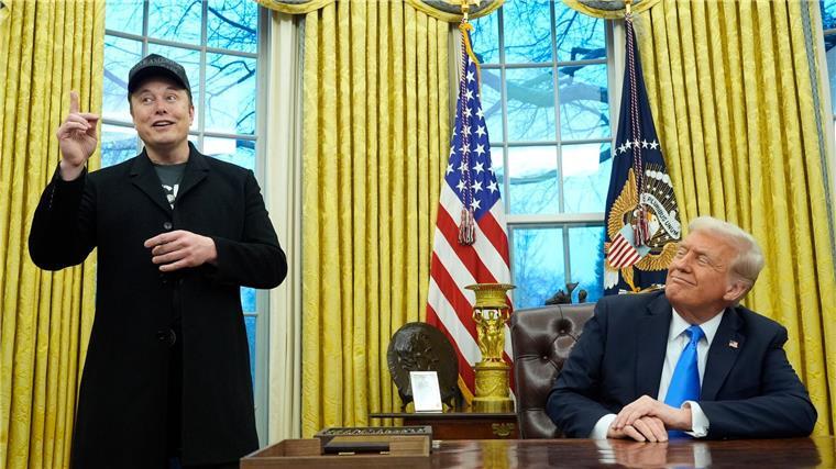 Ende einer besonderen Allianz: Elon Musk und US-Präsident Donald Trump gehen nach einem Streit um die Haushaltspolitik getrennte Wege. (Archiv)