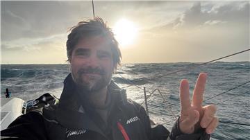 Endlich am Ziel: Boris Herrmann hat die Vendée Globe beendet.